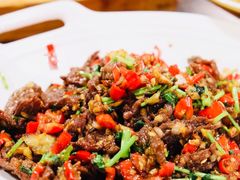 小炒黄牛肉-湘里乡亲甲王二老店