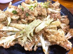 椒盐花菜-台州老六海鲜面馆(上南总店)