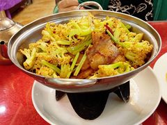 干锅花菜-老苏扬饭店