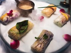 漫步花开彩虹卷-蜜桃花开·中西融合菜E&W(南长街店)