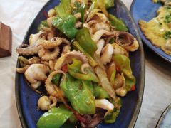 爆炒八爪鱼-阿尔法海鲜排档(爱琴海店)