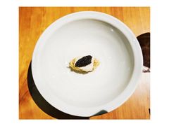 炸牛蒡配鱼子酱-曲廊院(东四十一条店)