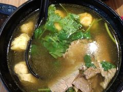 油豆腐牛肉粉丝汤（咖喱）-小杨生煎(南汇欧尚店)