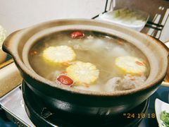清汤牛腩锅底-邹开喜·小海鲜醉鸡煲·潮汕鲜切牛肉店(襄阳北路店)