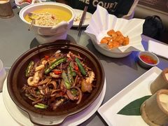 茶树菇炒八爪鱼-桂满陇·杭州饭店(清河万象店)