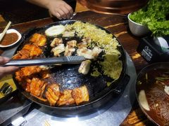 烤猪五花肉-海花锅盖烧烤店(怡馨家园店)