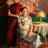 旗袍复古母女👩🏻‍👧🏻写真📸