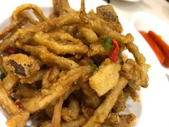 椒盐茶树菇-围炉夜话·潮汕卤水火锅(榕江店)