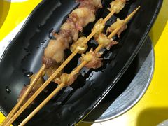 -老红桥炸灌肠牛肚锅烧烤(定福庄店)