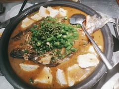 -探鱼·鲜青椒爽麻烤鱼(西南商都店)