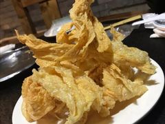 炸腐竹-友乐居羊蝎子(西直门店)