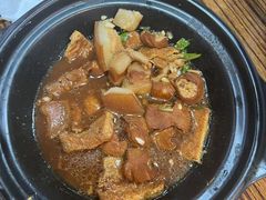 -老红桥炸灌肠牛肚锅烧烤(定福庄店)