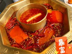 牛油锅中锅-蜀九香火锅(李家沱店)