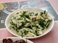 荠菜冬笋肉丝炒年糕-蘭心餐厅(进贤路店)