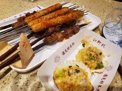 烤扇贝-红柳枝滩羊烧烤·银川非遗