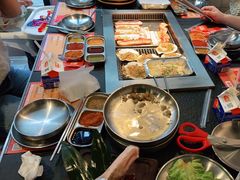 自助取餐区-俊熙家点餐式自助烤肉店(1227广场店)