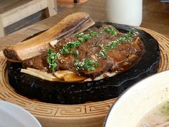 招牌田园火焰牛肋骨-蜜桃餐厅·伴山(湖滨商业街店)