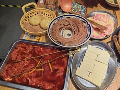云南玫瑰鲜花饼-洱火云南酸菜牛肉火锅(石景山当代商城店)