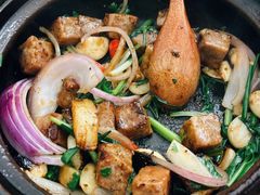 爆啫雪花牛肉粒-旺爷砂锅·茶作(国贸店)