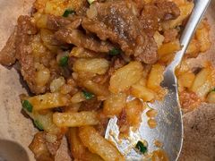 牛肉焖土豆条-巴音浩日娲·蒙餐(双林东路店)