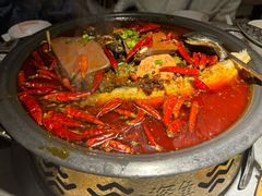 -探鱼·鲜青椒爽麻烤鱼(天一广场店)