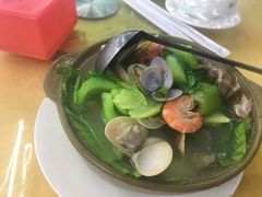 海鲜介菜煲-乡味海鲜农家菜·巽寮土窑鸡(地道美食店)
