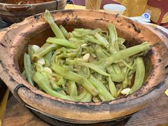 澳门虾酱啫通菜梗-天宝食坊·啫啫煲大排档(西华路店)