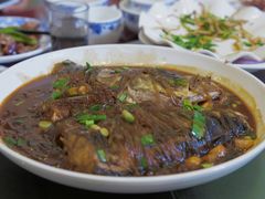 红烧粉丝花鲢鱼头-七宝农家菜(七宝老街店)