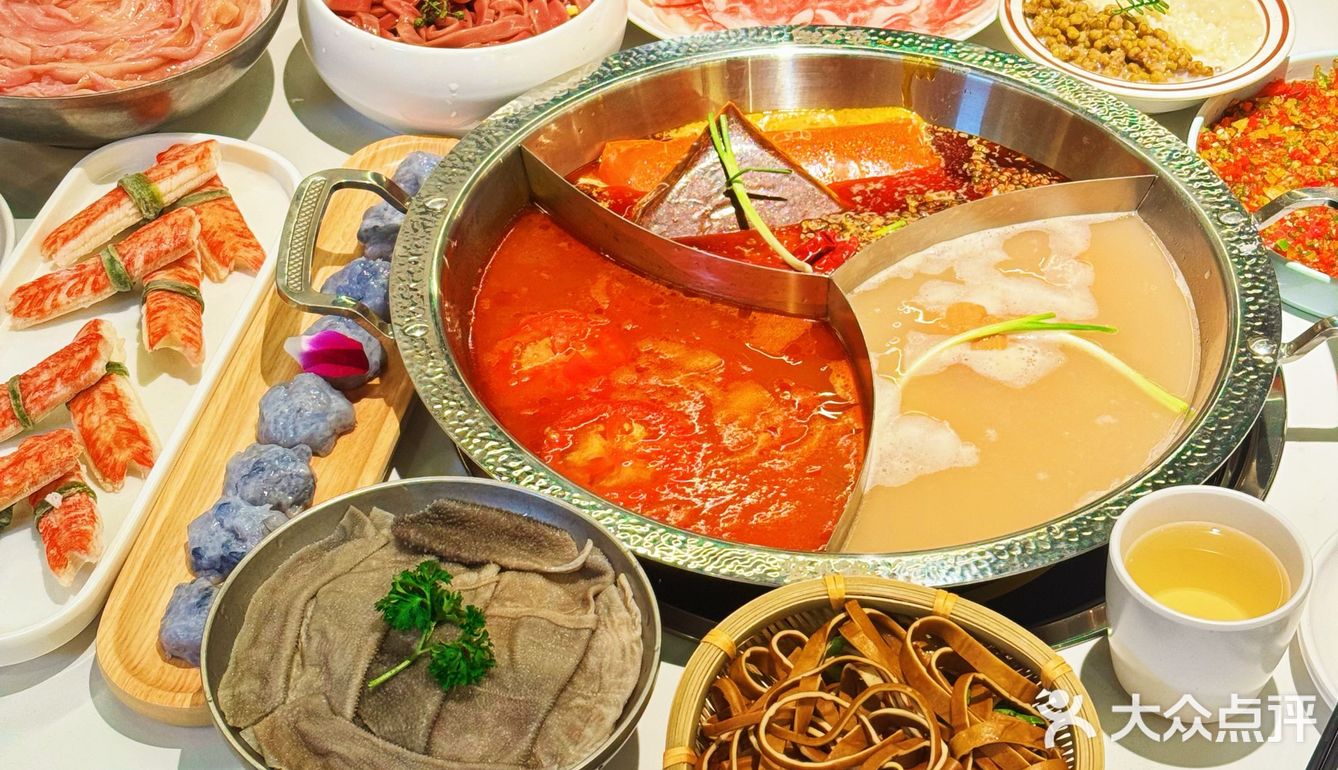 下雪的冬天和火锅更配