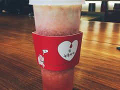 奶酪红草莓-LELECHA乐乐茶(上海五角场万达广场店)