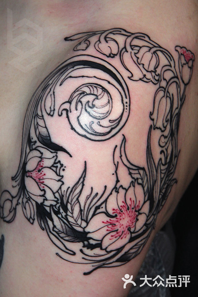 白泽刺青-彩色作品图片-昆明丽人-大众点评网