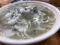 雪菜笋丝鲜牛肉年糕-何永光123鲜牛肉馆(1号店)