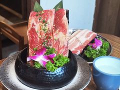 -明洞阿姨·韩式酱蟹烤肉·创意料理(三元桥店)