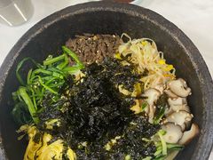 石锅拌饭-24 新村雪浓汤(长白山烤肉店)