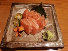 三文鱼刺身-千代武日本料理(爱建店)