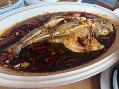 并州蒜爆鲈鱼-并州饭店·并萃阁