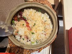 腊味煲仔饭-古膳记猪肚鸡.生蚝鸡(拱北店)
