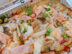 芝香培根菌菇焗饭-达美乐比萨(商城路店)
