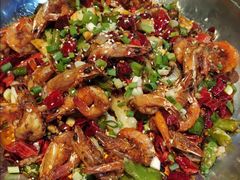 干锅基围虾-三江烤鱼(张家巷店)