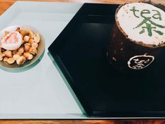 手工奶盖茶-茶是一枝花泡茶店