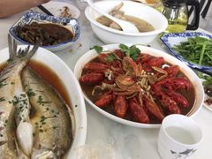 -七的湖·晚芳亭·阳澄湖农家菜·大闸蟹(莲花岛店)