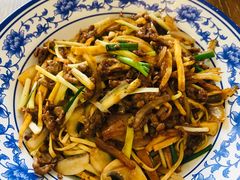 生爆牛肉丝拌面-阿扁杭州面(苗圃店)