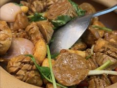 沙姜焗手打牛肉丸-潮粥荟·潮汕砂锅粥(槐房万达店)