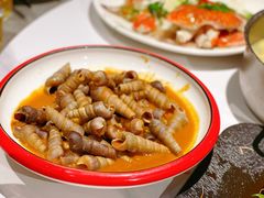 花生酱炒长钉螺-钱山海鲜大排档