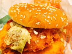 双层天椒鸡排堡-汉堡王(龙德广场店)