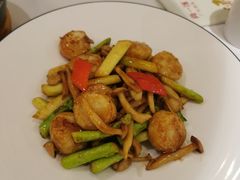 烧汁白玉菇炒带子-尚一汤 广东炖汤(金桥国际店)