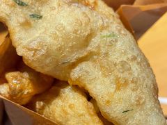 -小红车炸蛋葱油饼