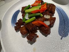 芦笋雪花牛肉粒-半勺·新徽菜(银泰城店)