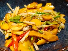 野芫荽炒牛肝菌-半山腰·云南菜(侨福芳草地店)