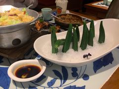 冰镇秋葵-绿茶餐厅(布吉万象汇店)